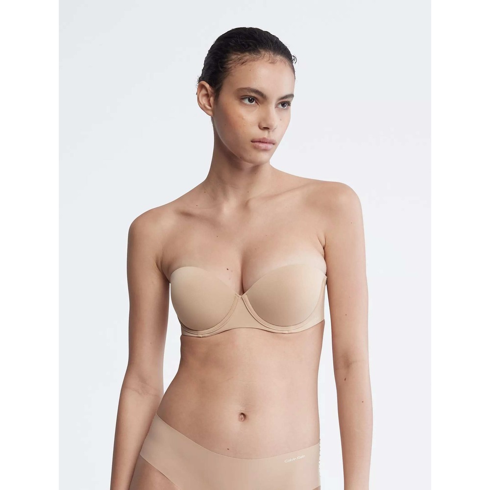 Calvin Klein Women's Perfectly Fit Push-Up Strapless Bra QF5677 Size 38C